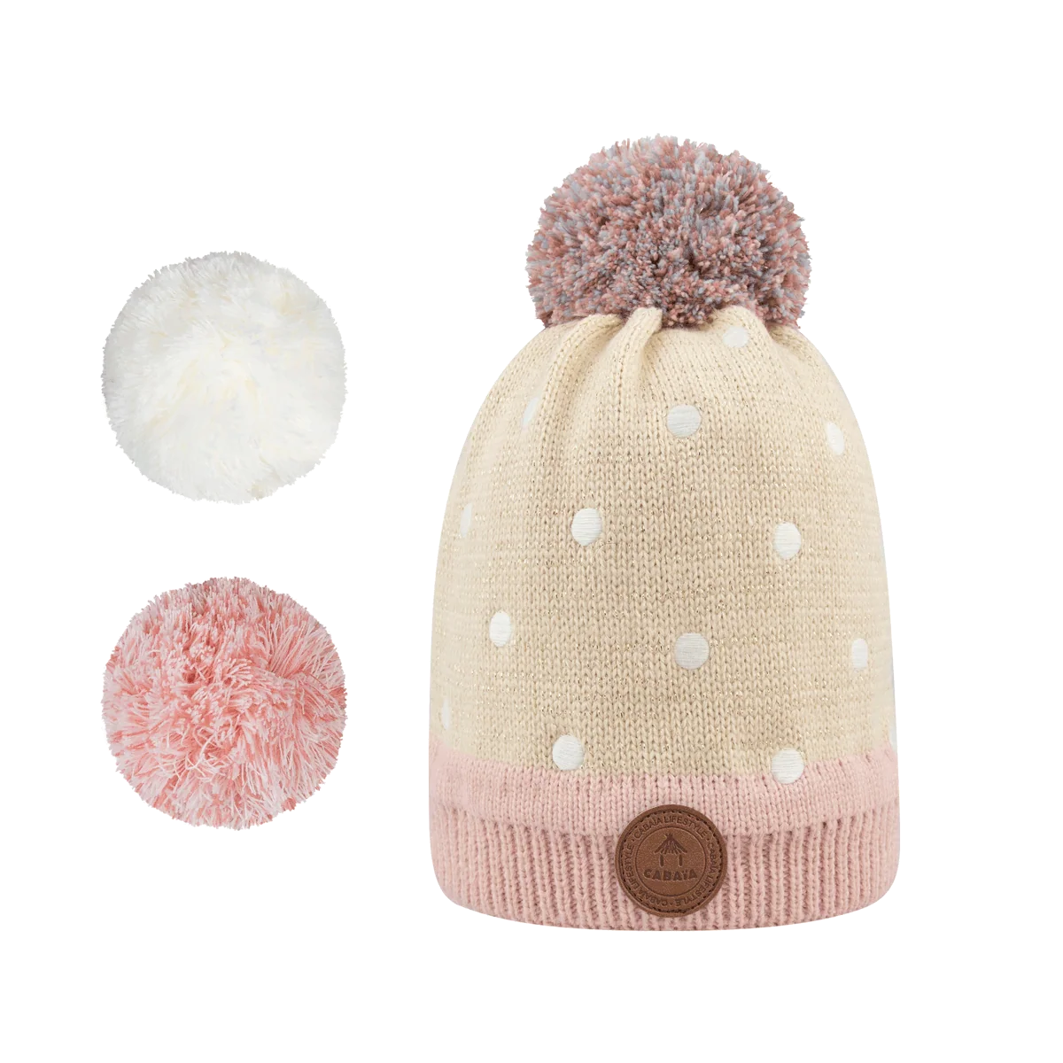 Bonnet Cendrillon Light Pink — visuel 1