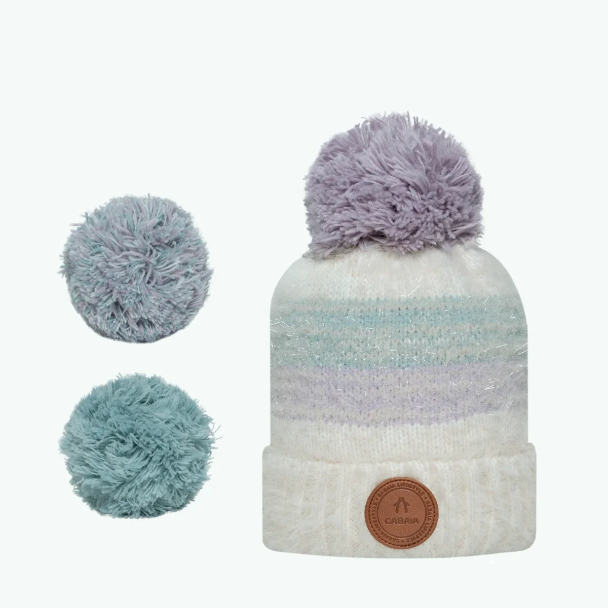 Bonnet Olaf Blanc Polaire — visuel 1