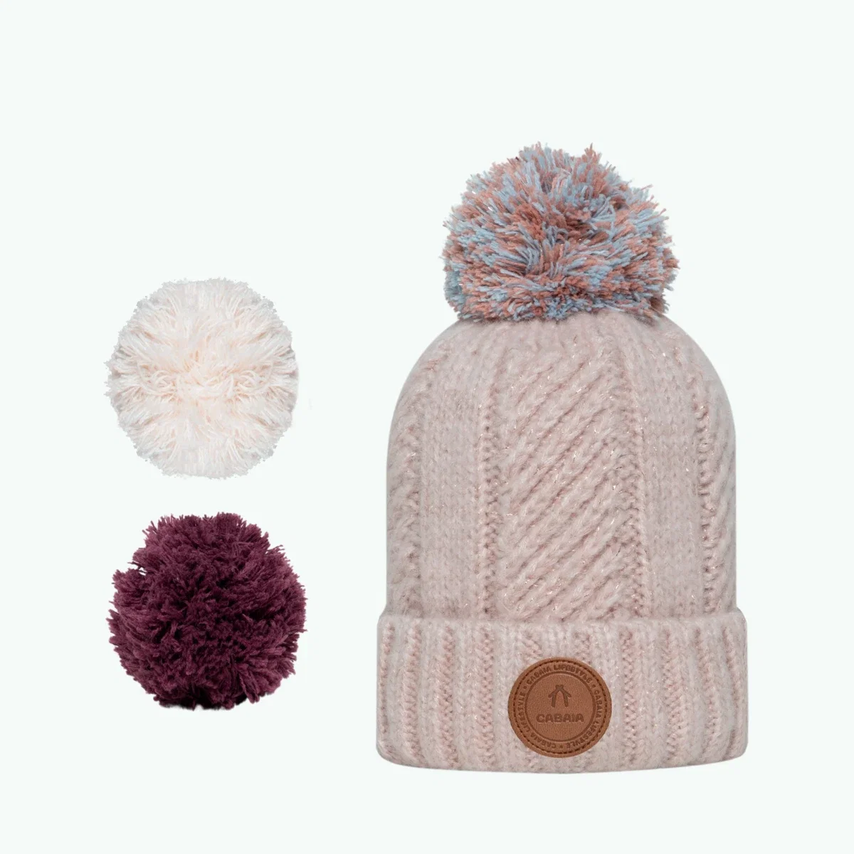 Bonnet Garibaldi Rose clair — visuel 1