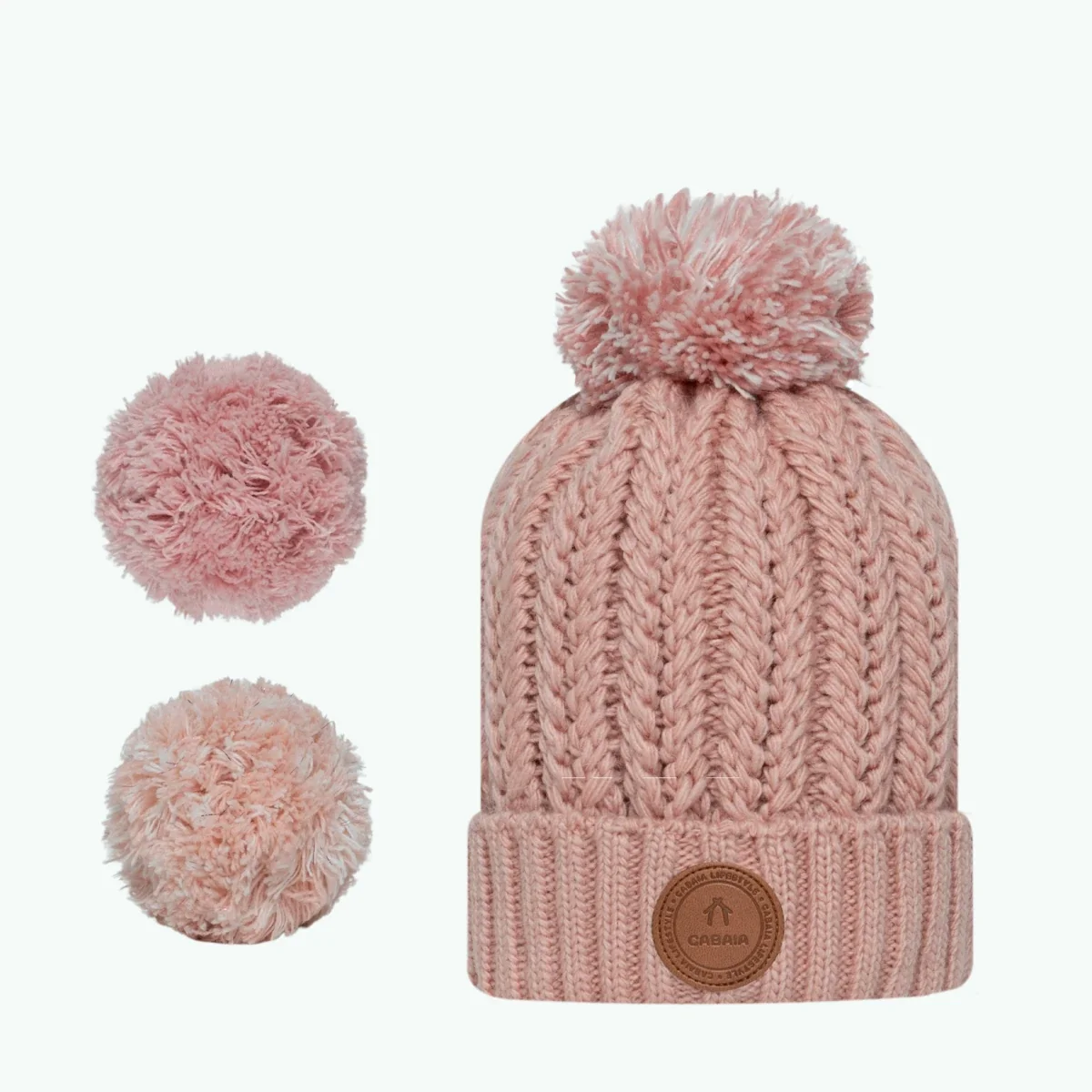 Bonnet Moscow Mule Rose clair — visuel 1