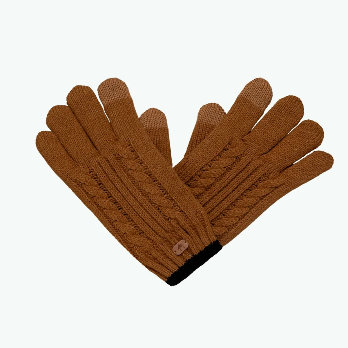 Gants Creamy gin Marron — visuel 1