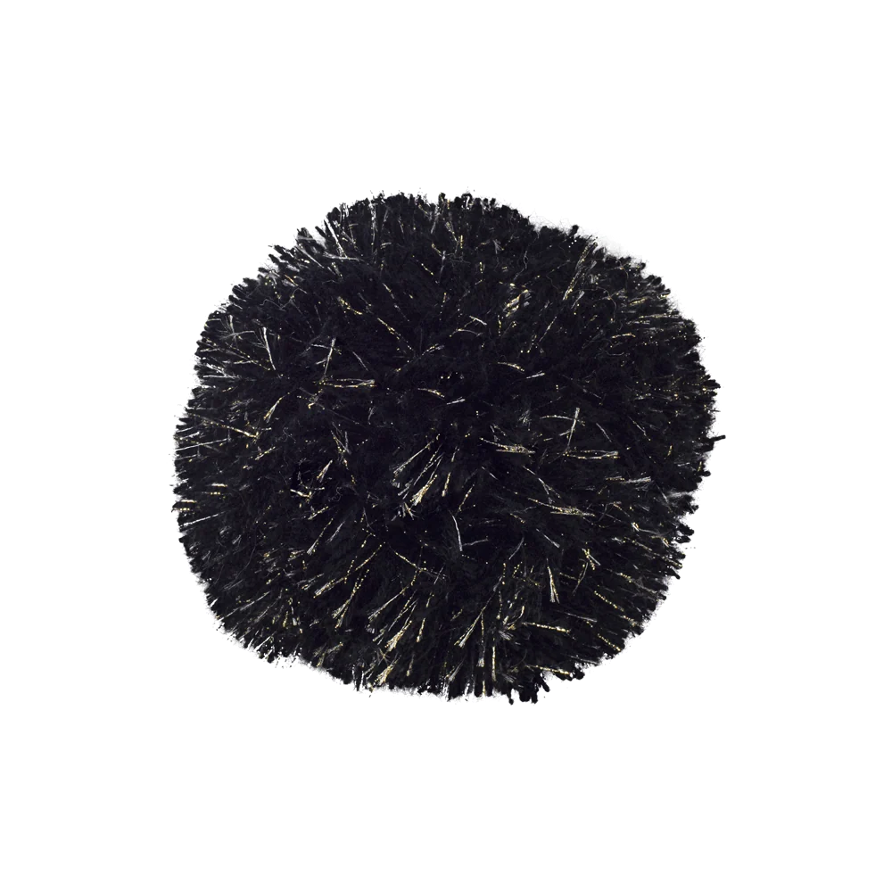 Pompon Gold/Black Lurex — visuel 1